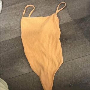 Abercrombie & Fitch Orange Bodysuit